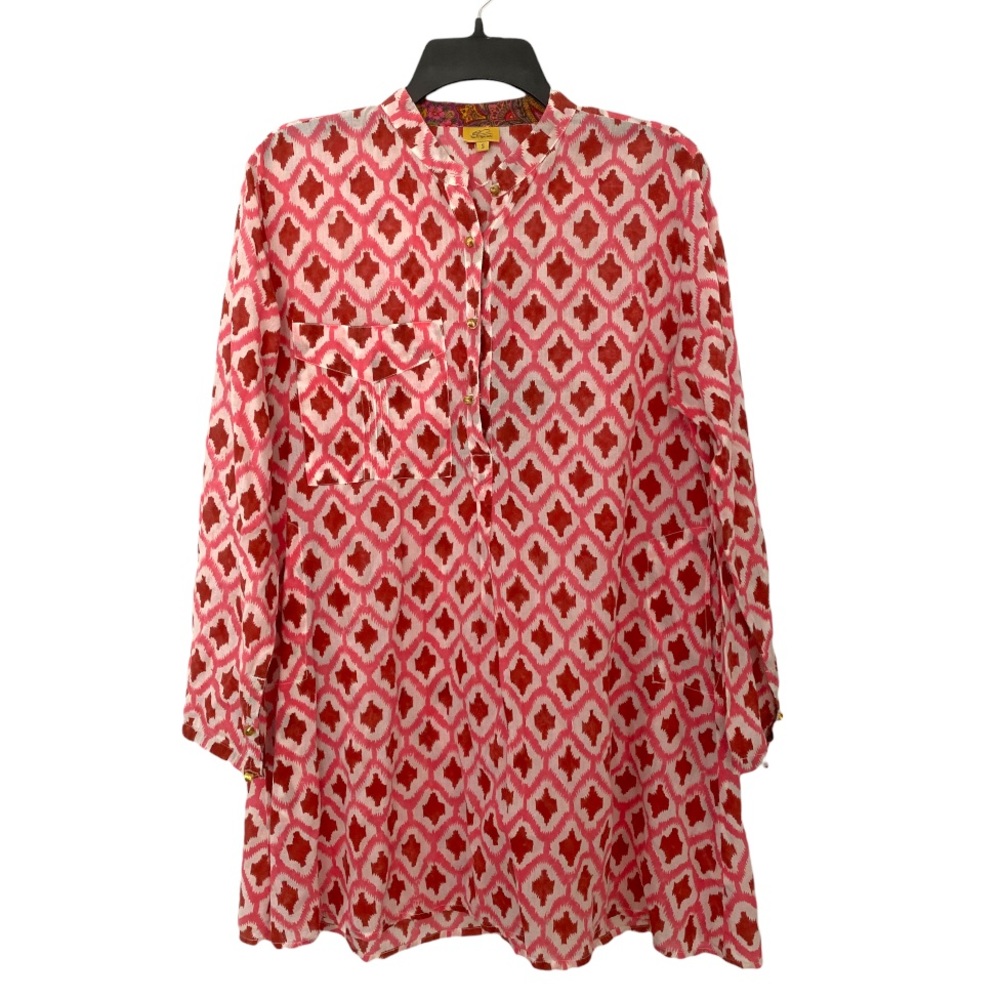 Roberta Roller Rabbit Pink Tunic